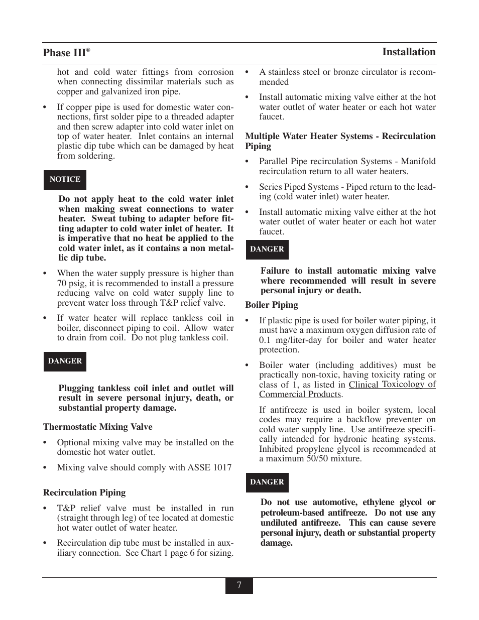 TriangleTube TR Series User Manual | Page 10 / 33