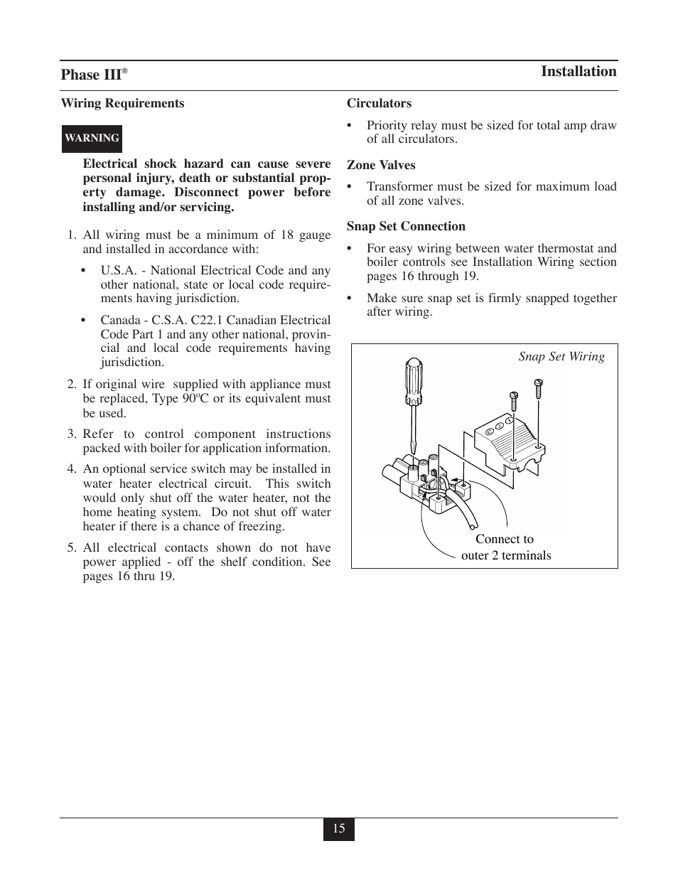 TriangleTube TR Series User Manual | Page 18 / 33