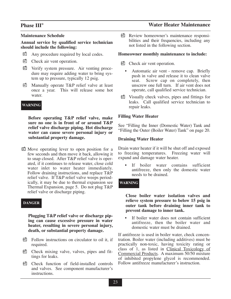 TriangleTube TR Series User Manual | Page 26 / 33