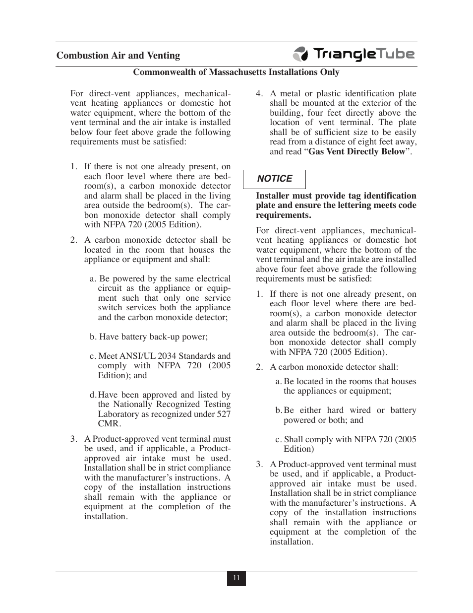TriangleTube Prestige Excellence Part 1 User Manual | Page 18 / 105