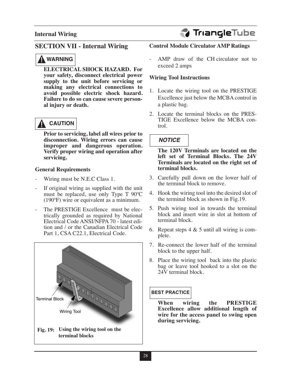 TriangleTube Prestige Excellence Part 1 User Manual | Page 35 / 105