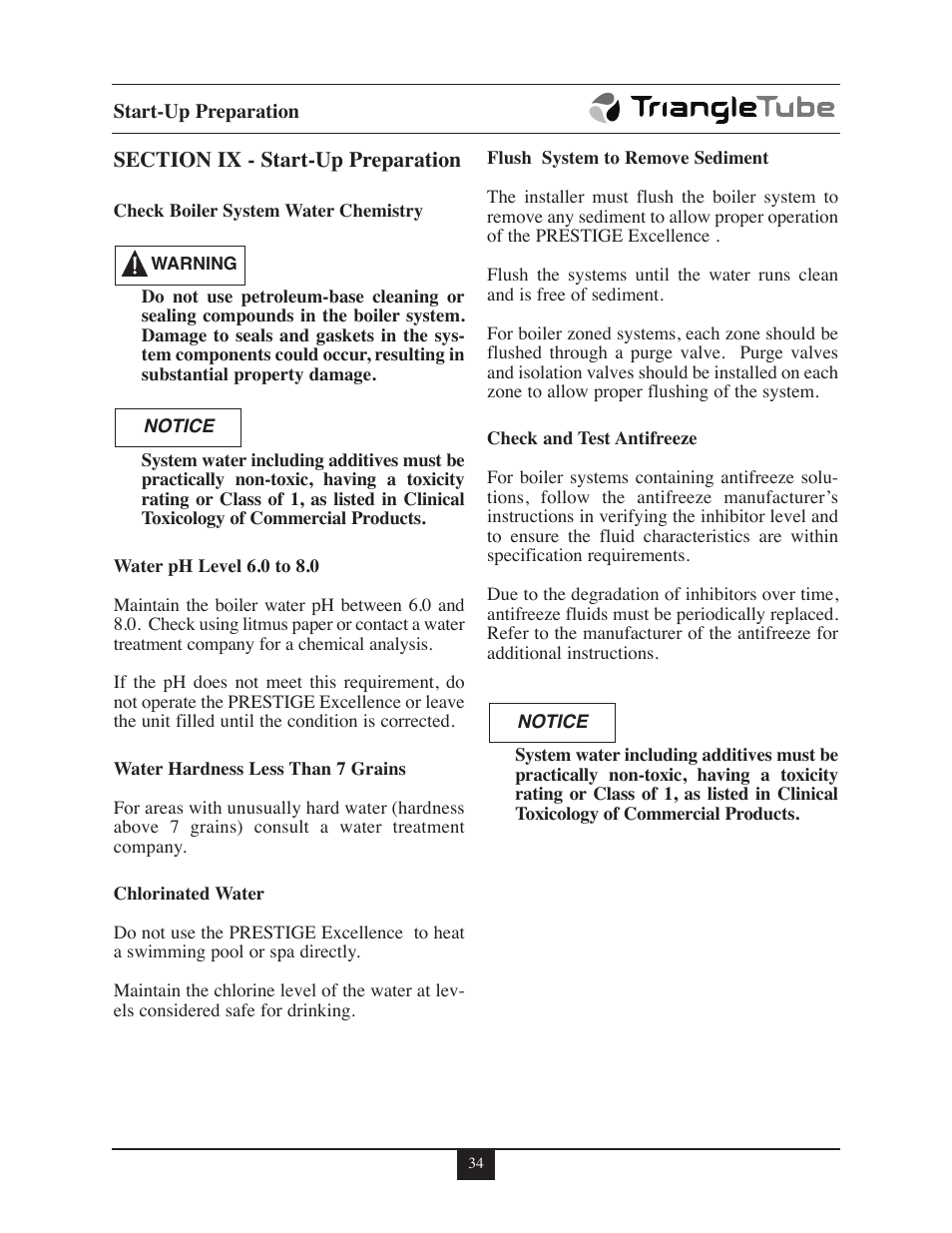 TriangleTube Prestige Excellence Part 1 User Manual | Page 41 / 105