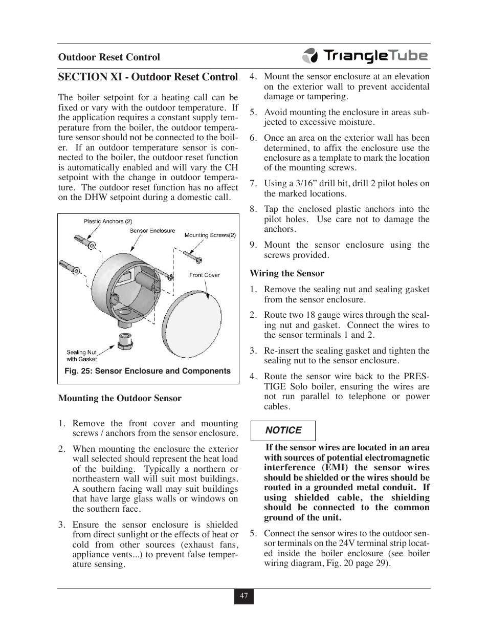 TriangleTube Prestige Excellence Part 1 User Manual | Page 54 / 105