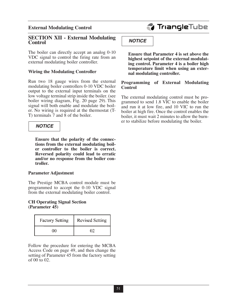 TriangleTube Prestige Excellence Part 1 User Manual | Page 58 / 105