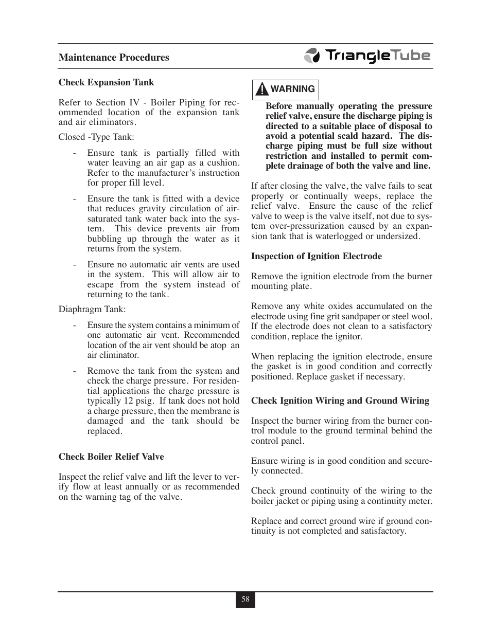 TriangleTube Prestige Excellence Part 1 User Manual | Page 65 / 105