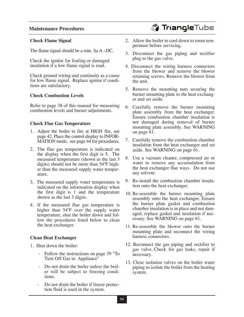 TriangleTube Prestige Excellence Part 1 User Manual | Page 67 / 105
