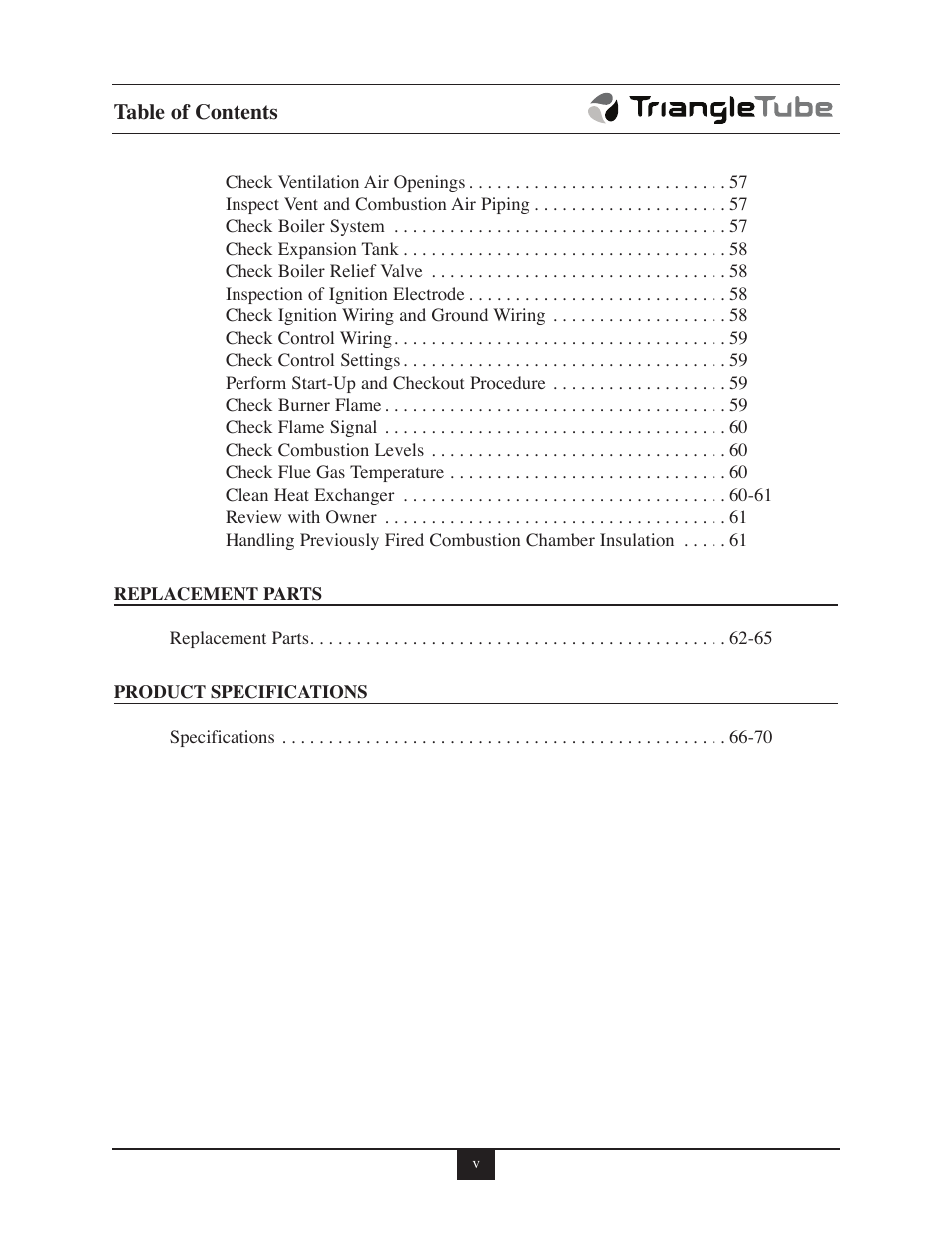 TriangleTube Prestige Excellence Part 1 User Manual | Page 7 / 105