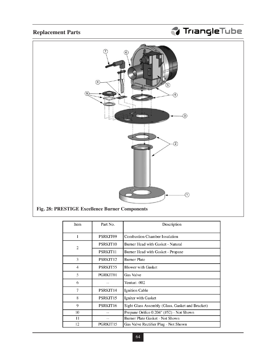 TriangleTube Prestige Excellence Part 1 User Manual | Page 71 / 105