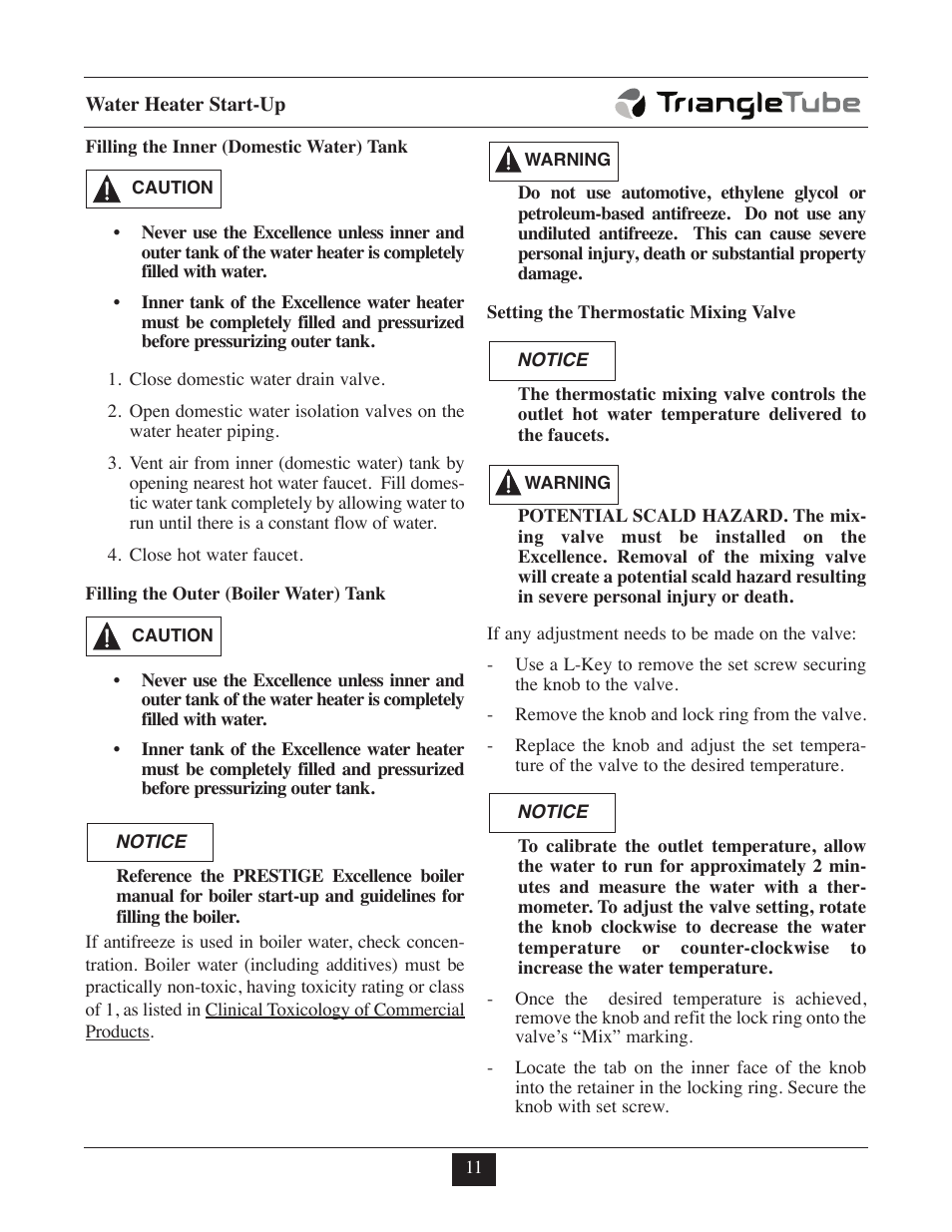 TriangleTube Prestige Excellence Part 1 User Manual | Page 92 / 105