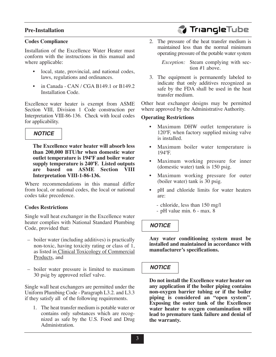 TriangleTube Prestige Excellence Part 2 User Manual | Page 6 / 27