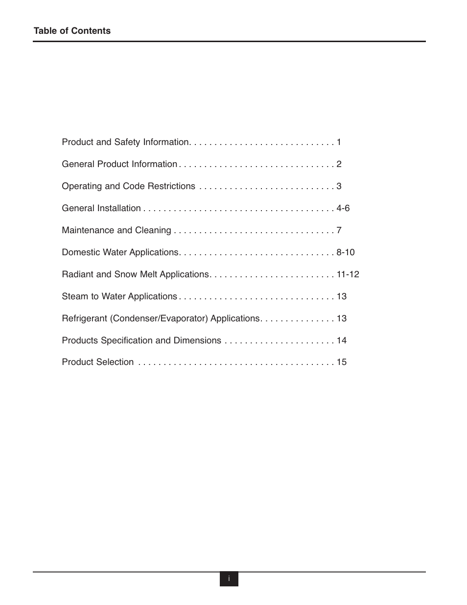 TriangleTube TTP Series User Manual | Page 2 / 18