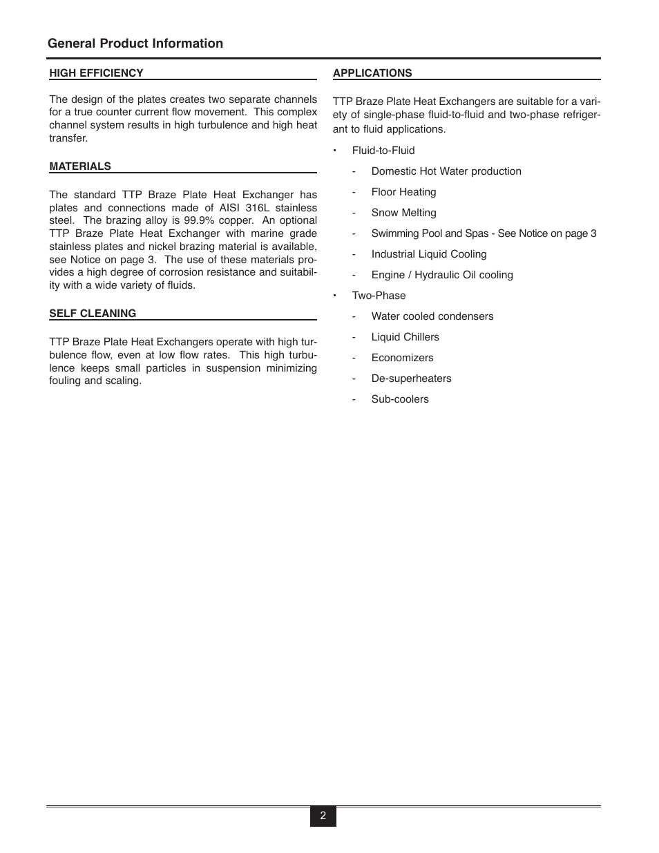 TriangleTube TTP Series User Manual | Page 4 / 18
