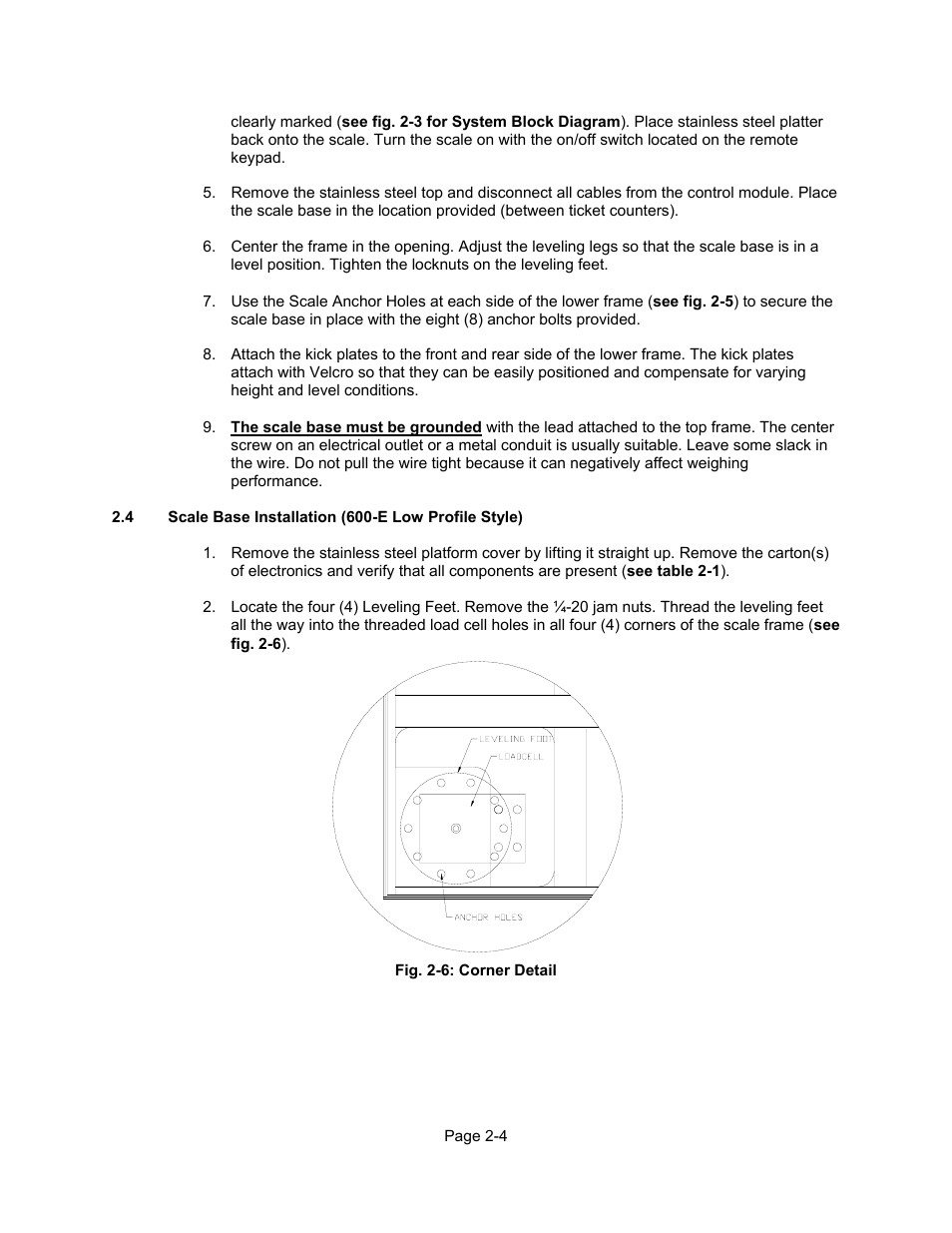 Triner Scale 600-E Series User Manual | Page 12 / 40