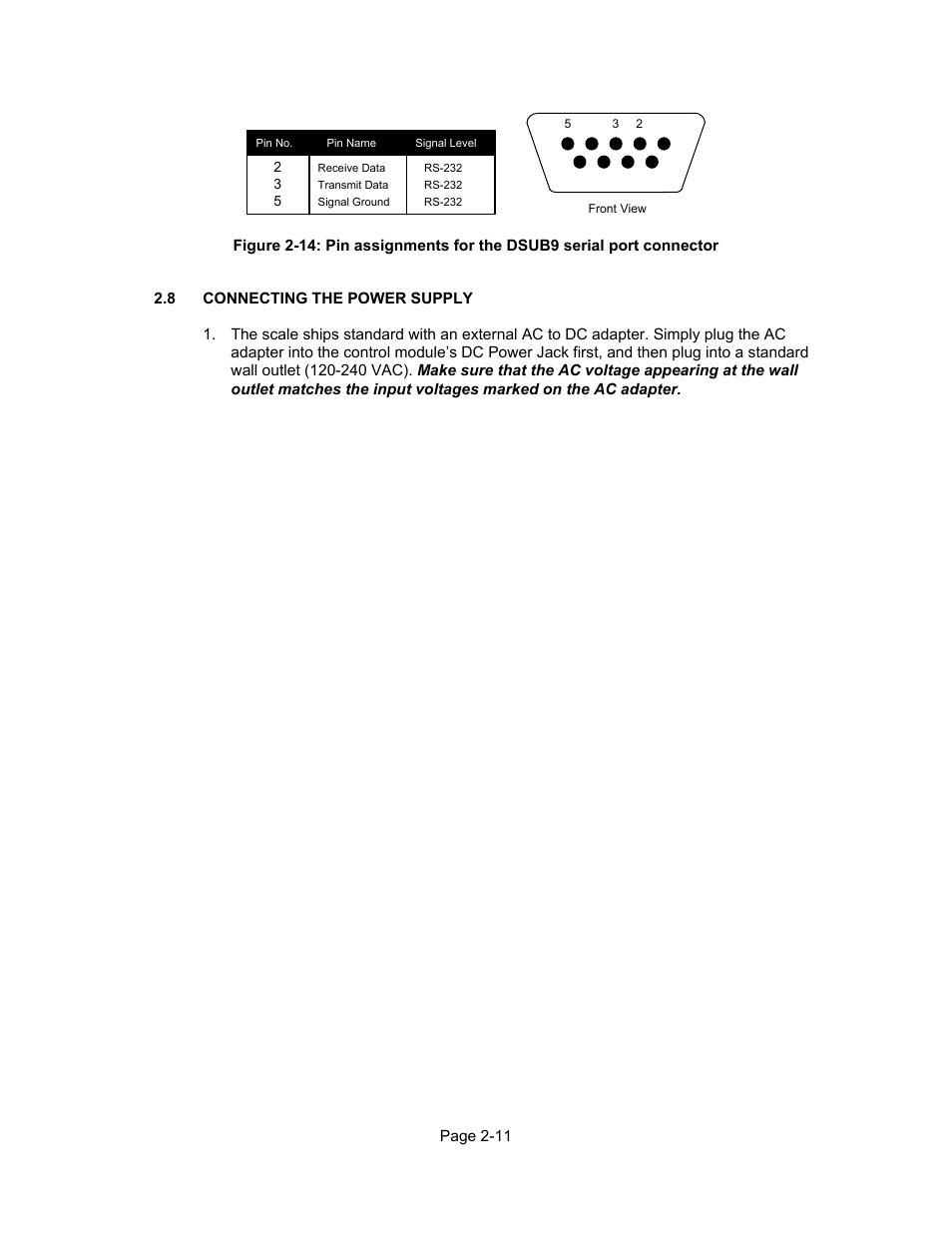 Triner Scale 600-E Series User Manual | Page 19 / 40