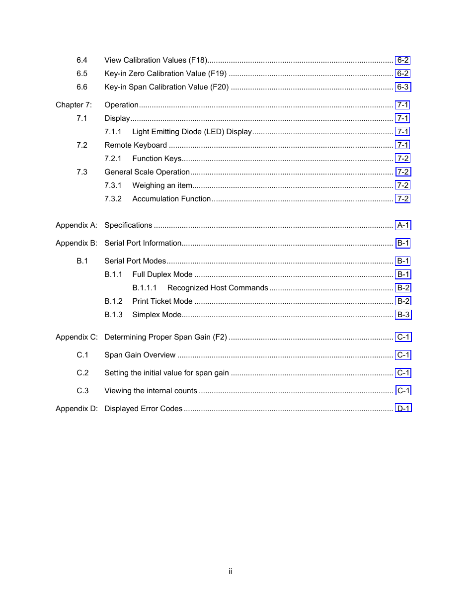 Triner Scale 600-E Series User Manual | Page 3 / 40