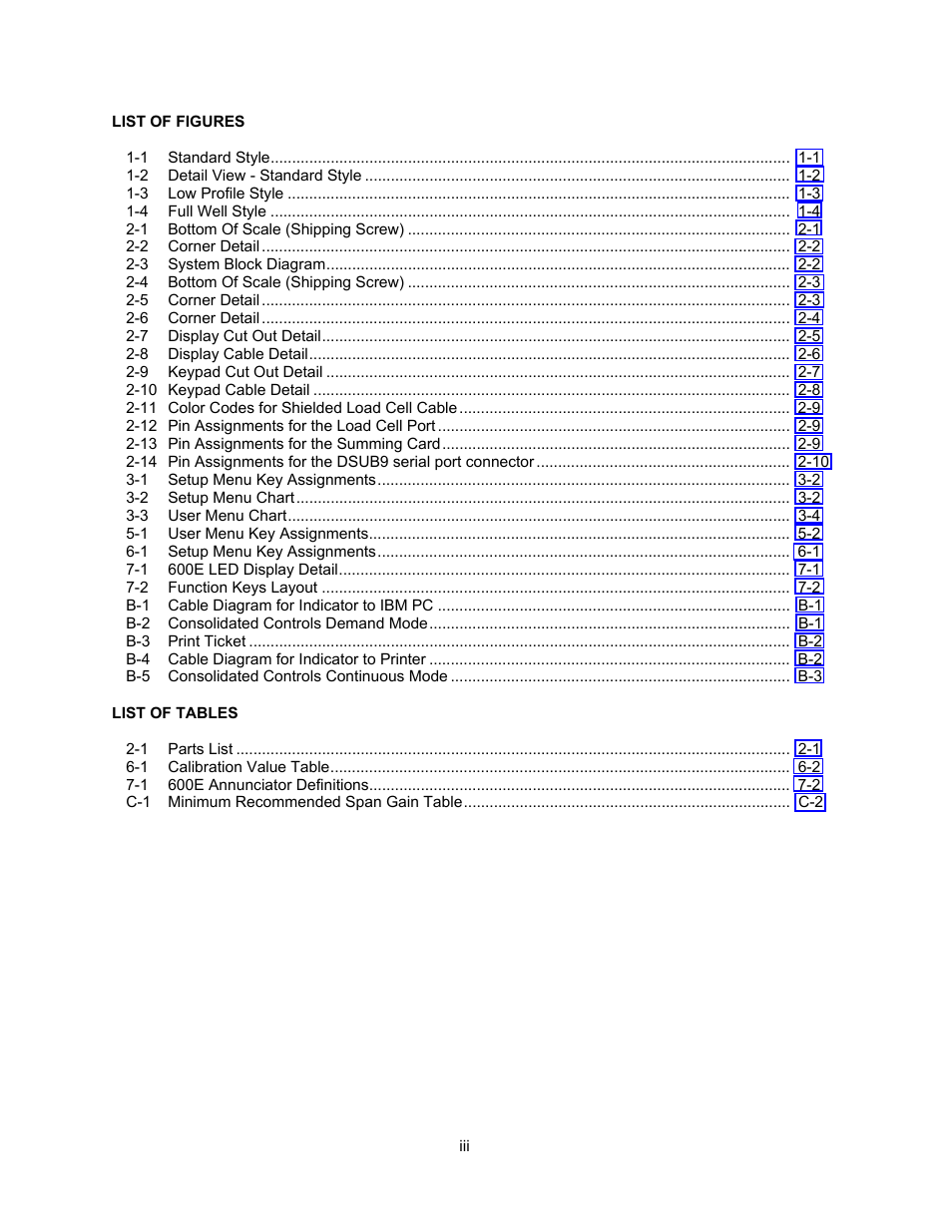 Triner Scale 600-E Series User Manual | Page 4 / 40