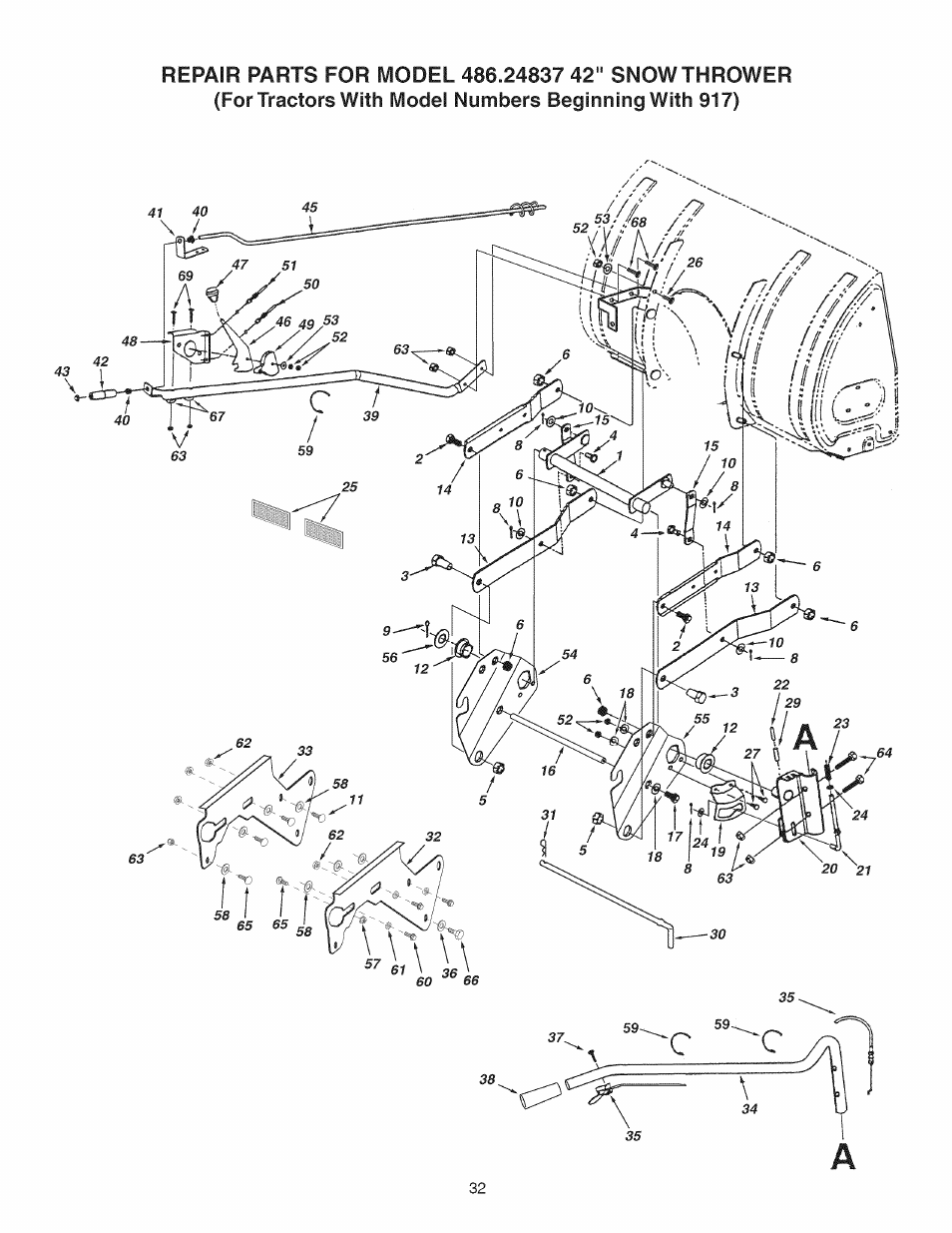 Craftsman 486.24837 User Manual | Page 32 / 36