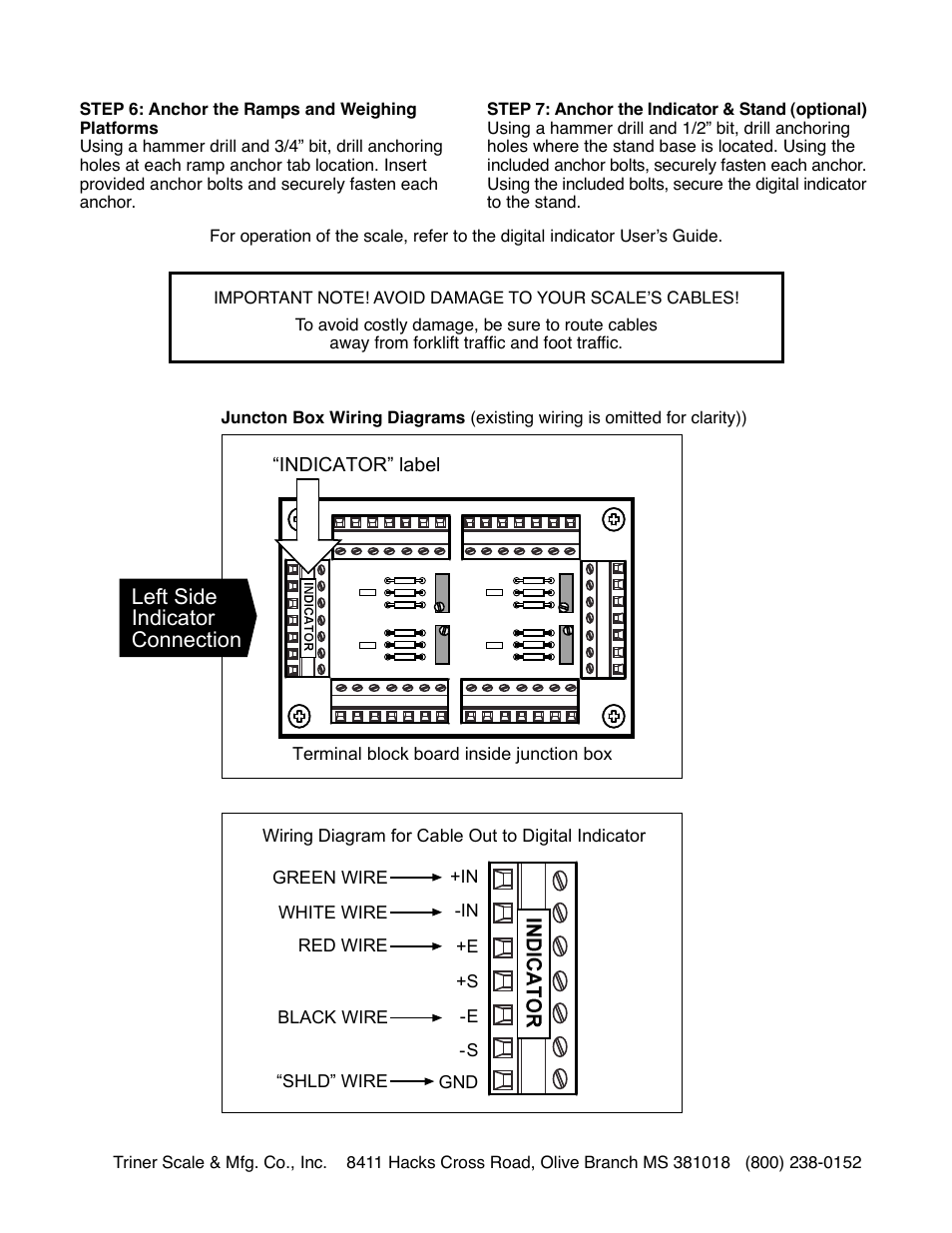 Triner Scale TS60-730AW User Manual | Page 2 / 3