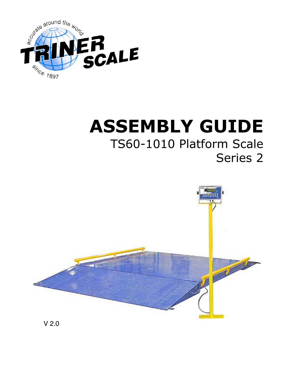 Triner Scale TS60-1010 User Manual | 20 pages