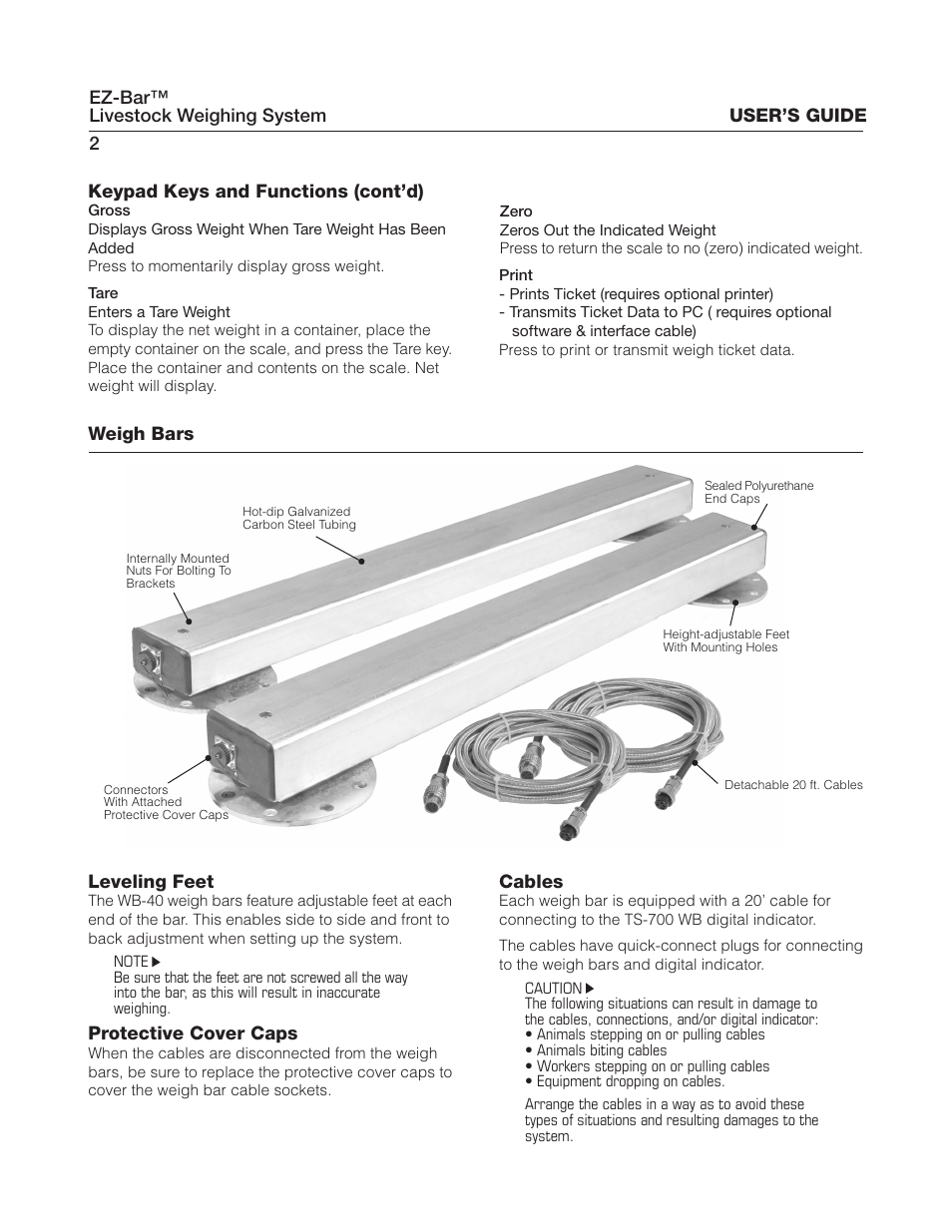 Triner Scale AWB40-5K User Manual | Page 6 / 14