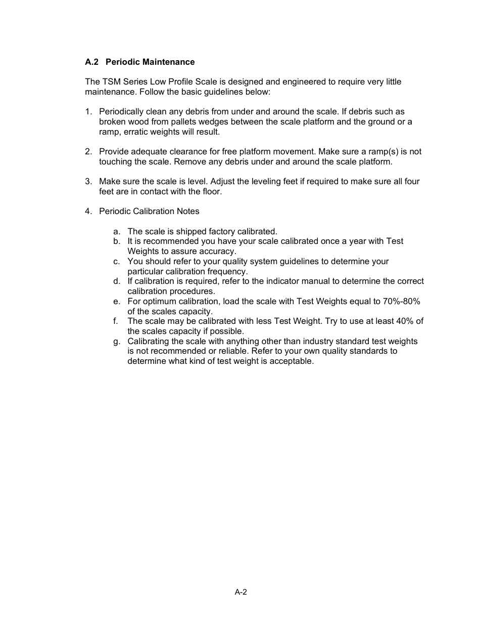 Triner Scale TSM5-28-LS User Manual | Page 10 / 12