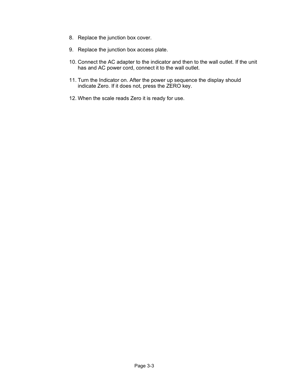 Triner Scale TSM5-28-LS User Manual | Page 8 / 12