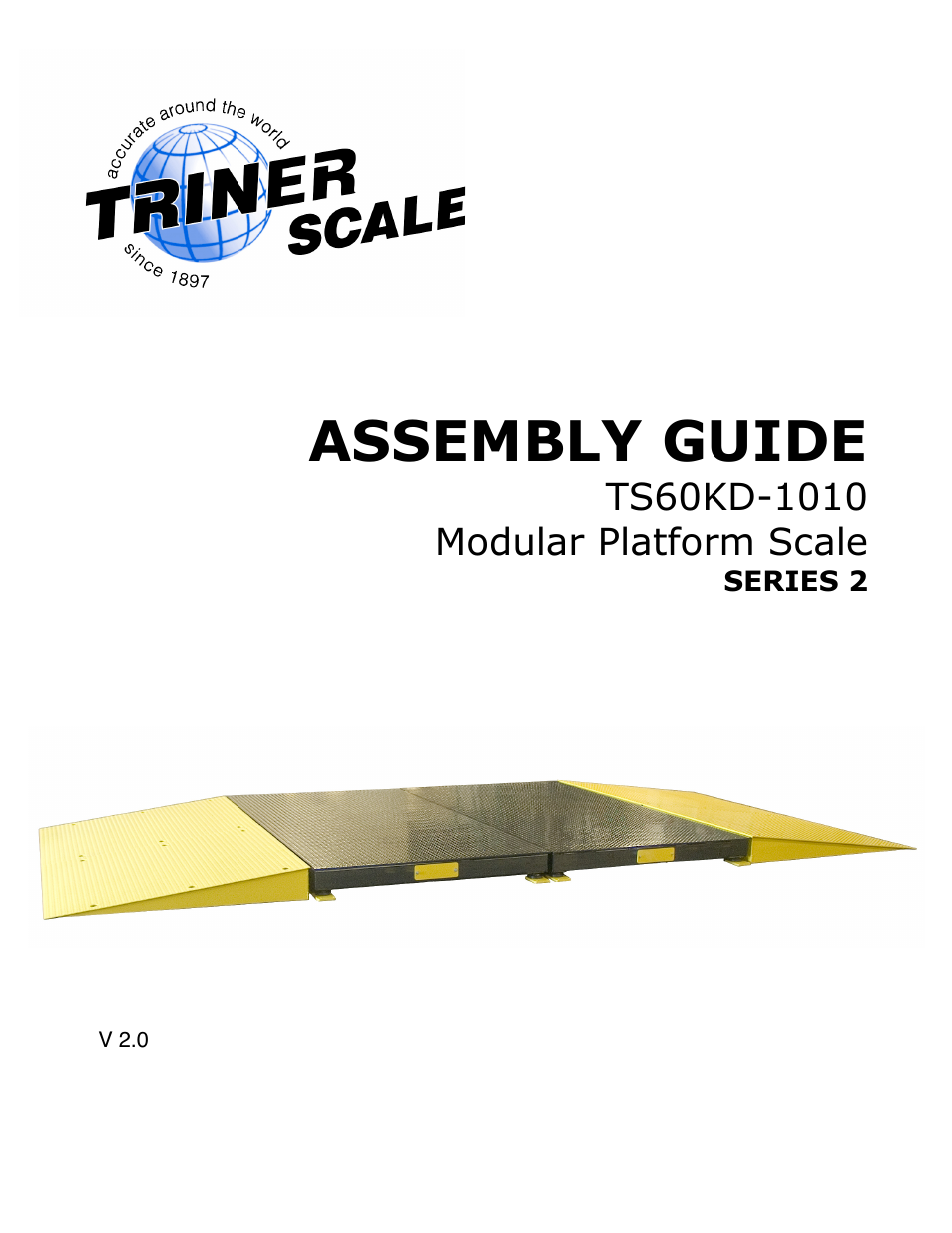 Triner Scale TS60KD-1010 User Manual | 10 pages