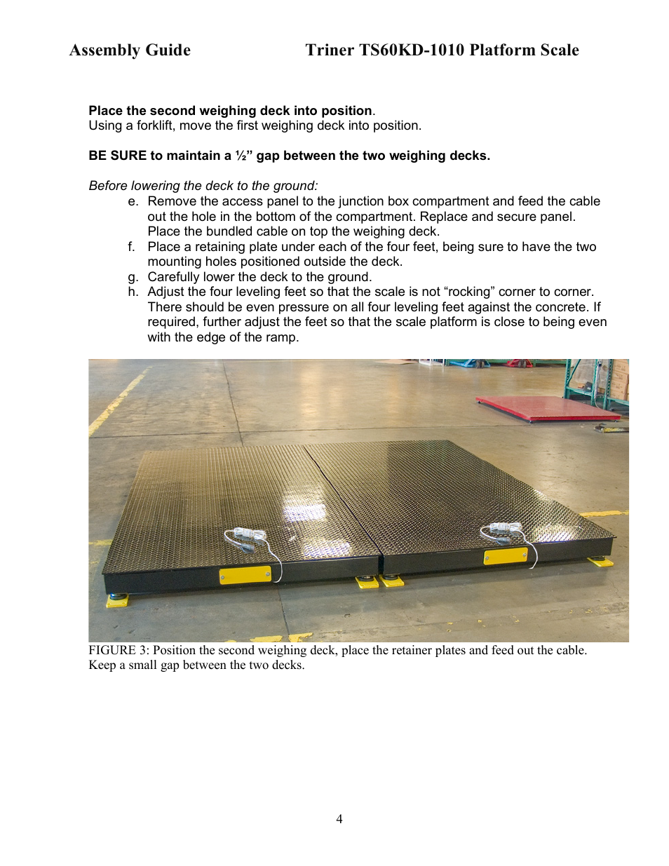 Triner Scale TS60KD-1010 User Manual | Page 4 / 10