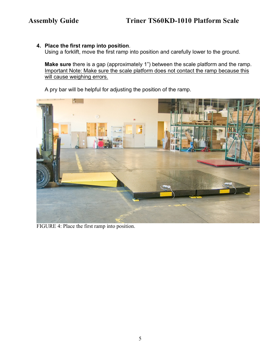 Triner Scale TS60KD-1010 User Manual | Page 5 / 10