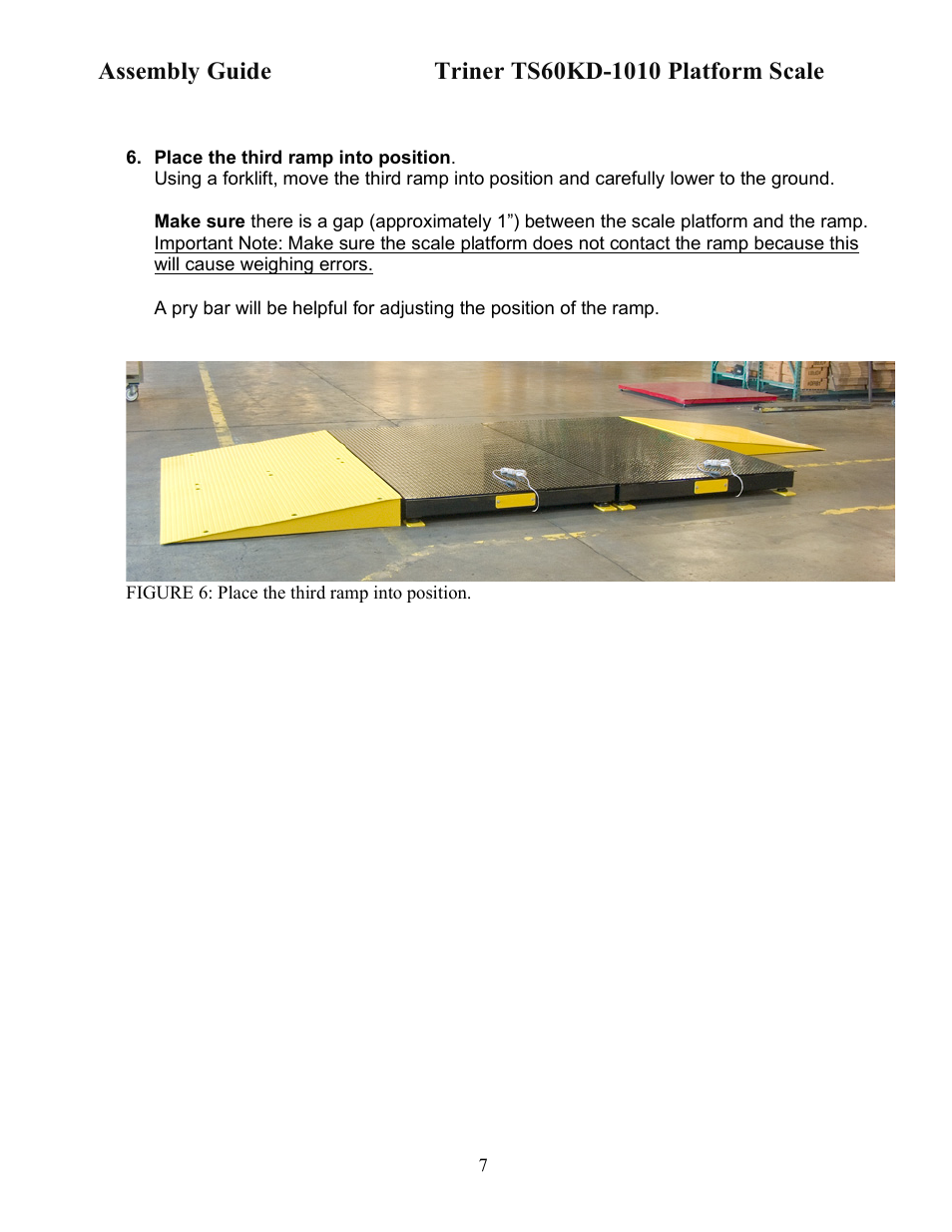 Triner Scale TS60KD-1010 User Manual | Page 7 / 10