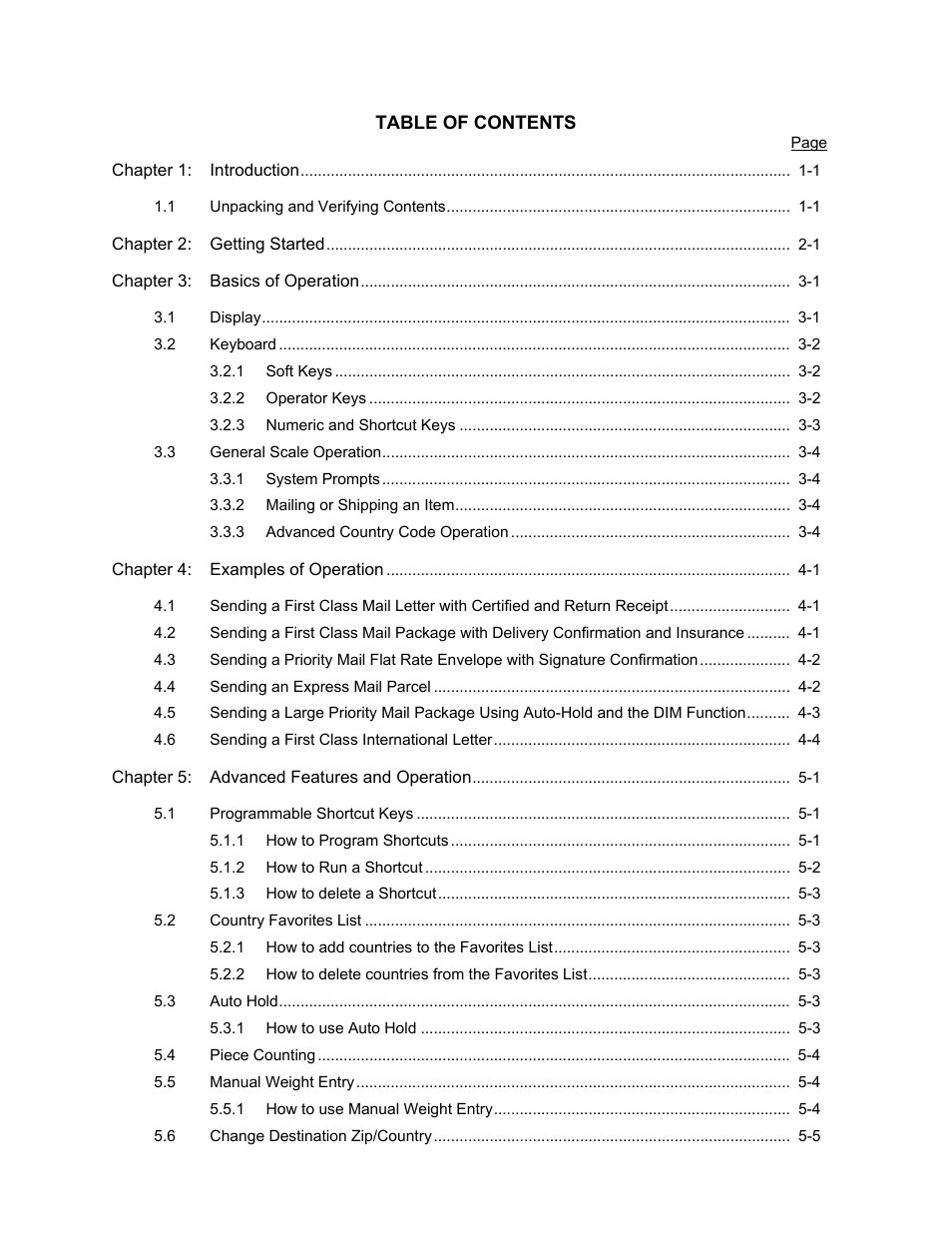 Triner Scale VP-70 Manual User Manual | Page 3 / 51