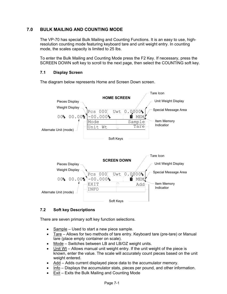 Triner Scale VP-70 Manual User Manual | Page 32 / 51