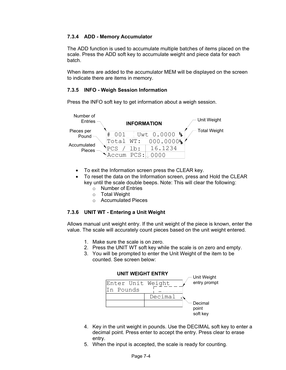 Triner Scale VP-70 Manual User Manual | Page 35 / 51