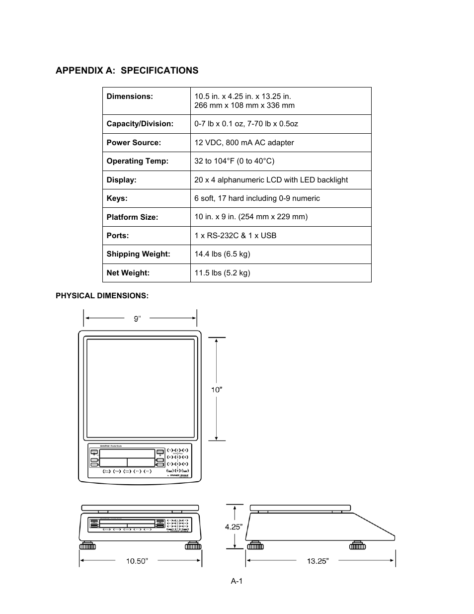 Triner Scale VP-70 Manual User Manual | Page 37 / 51