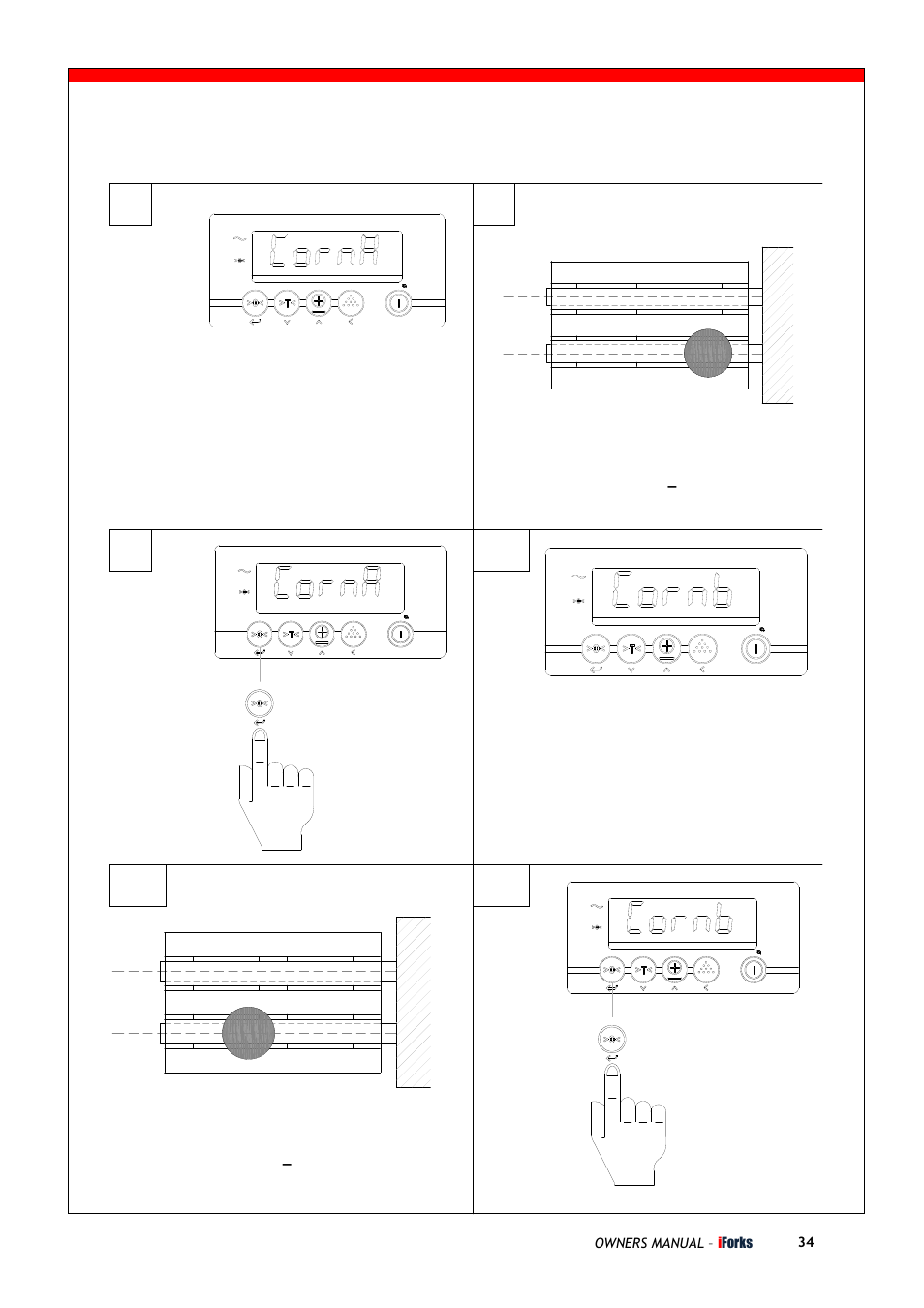 Ab c d, Ba c d | Triner Scale iForks Pt2 User Manual | Page 14 / 22
