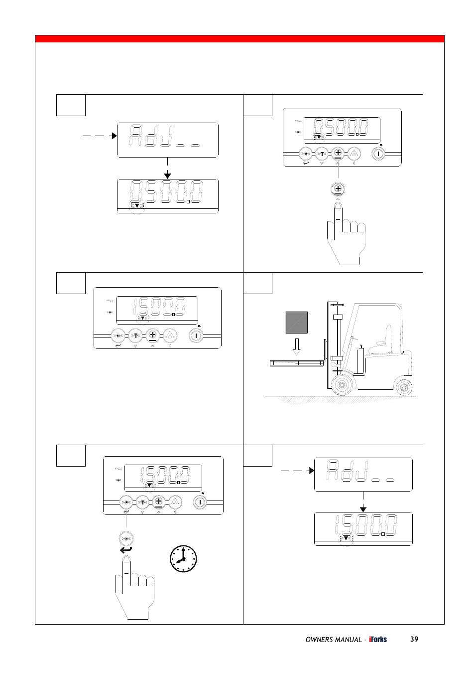 3 sec, Owners manual – i forks 39 | Triner Scale iForks Pt2 User Manual | Page 19 / 22