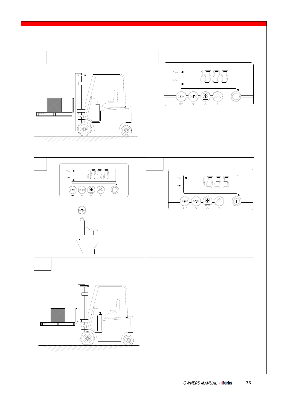 Owners manual – i forks 23 | Triner Scale iForks Pt2 User Manual | Page 3 / 22