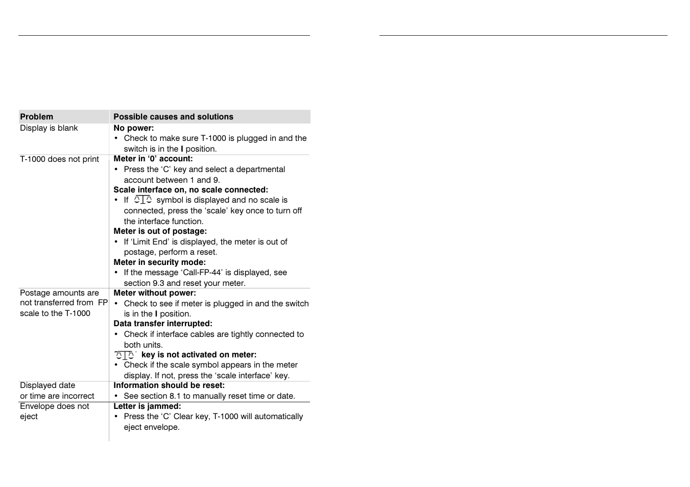 Fcc-requirements | Triner Scale T-1000 TELESET User Manual | Page 22 / 27