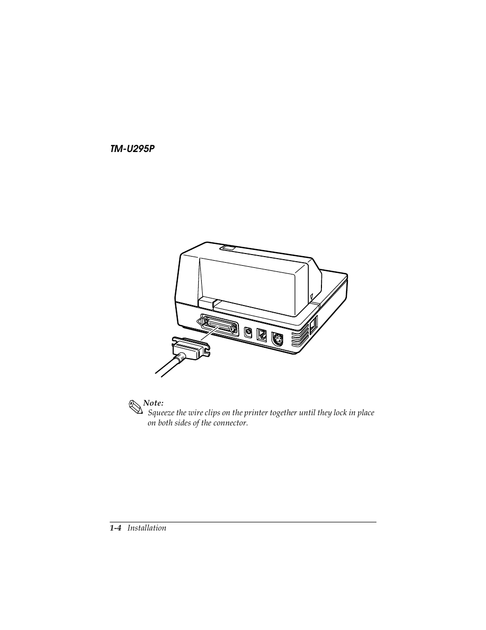 Tm-u295p, Tm-u295p -4 | Triner Scale TMU-295 User Manual | Page 15 / 74