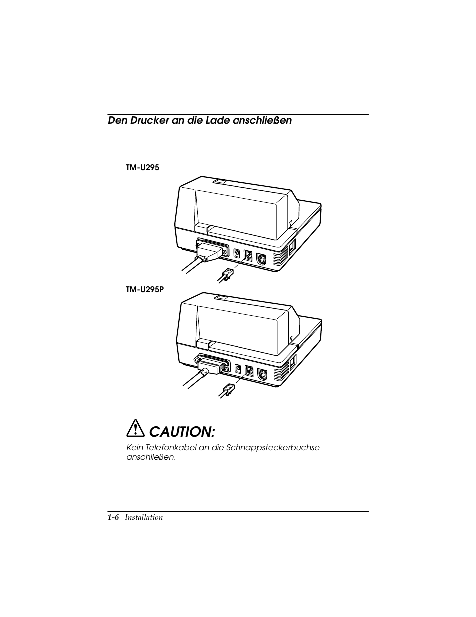 Caution | Triner Scale TMU-295 User Manual | Page 17 / 74