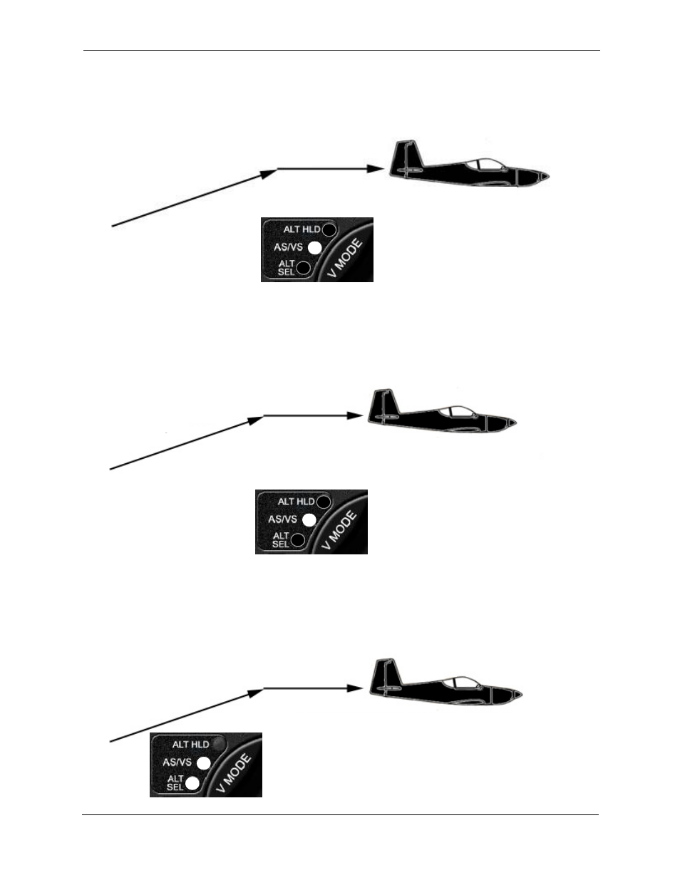 Vertical climb/descent, Airspeed capture and control (using pcs), Altitude pre-select | Trio Avionics Pro Pilot User Manual | Page 12 / 83