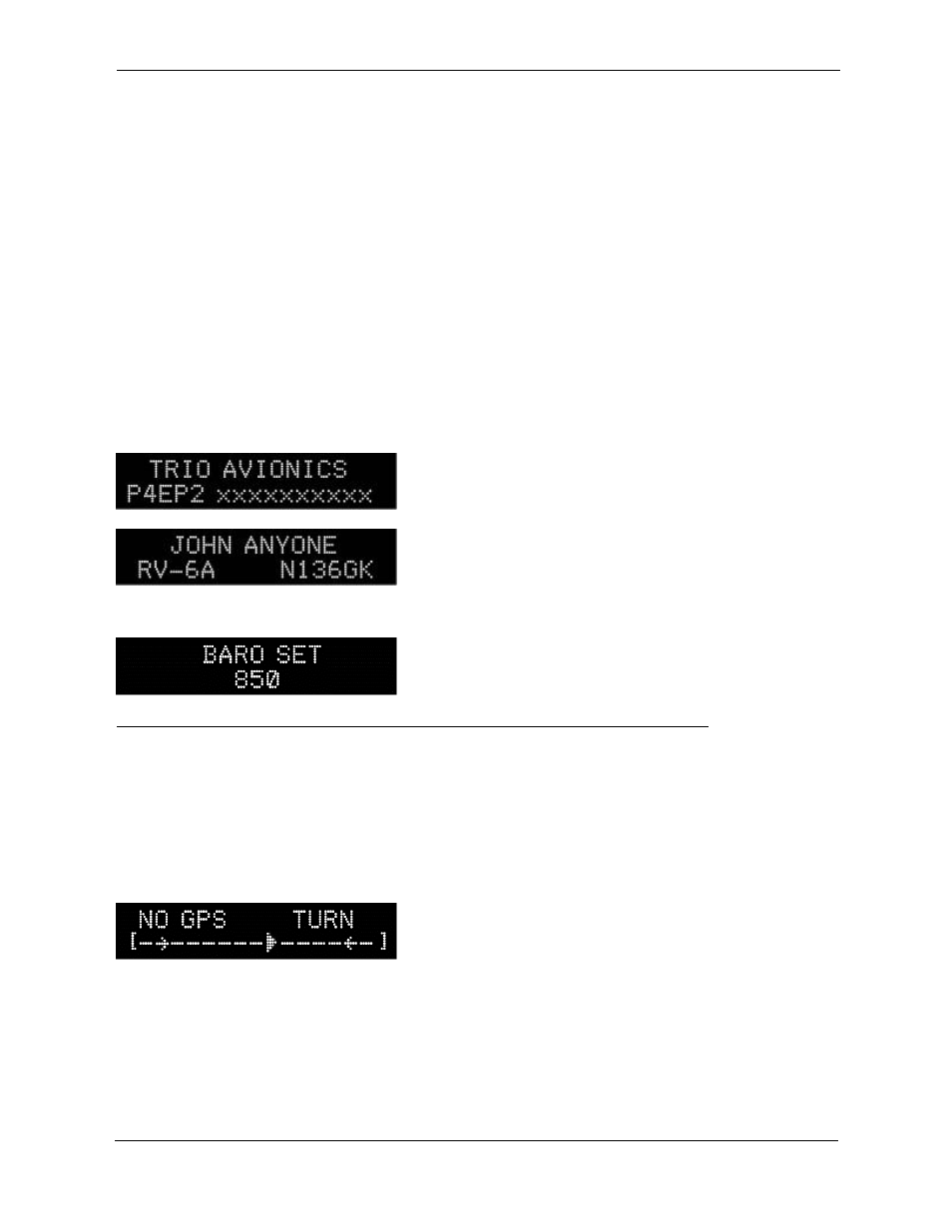Chapter 5 information fields | Trio Avionics Pro Pilot User Manual | Page 19 / 83