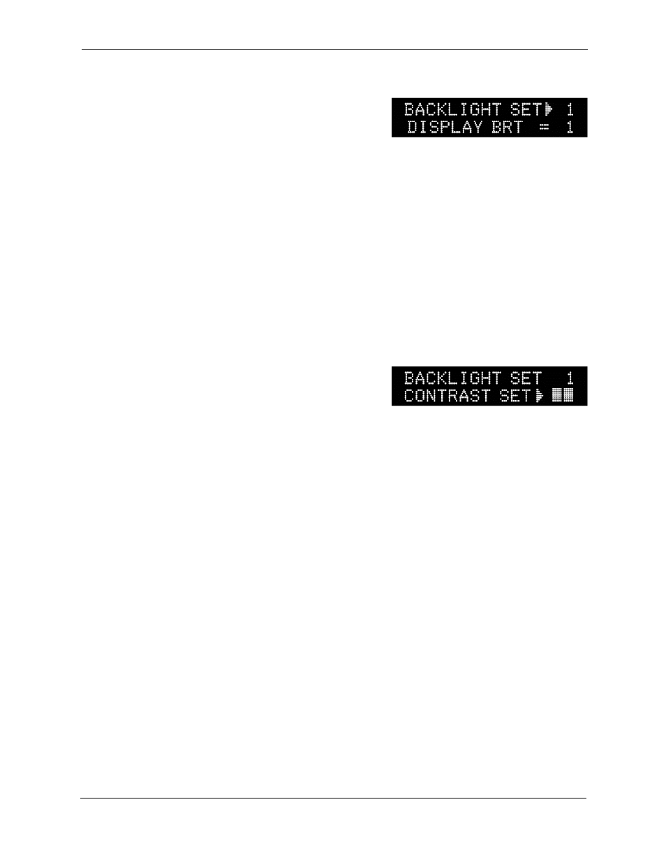 Backlight set and contrast set (lcd display only), Flight distance and flight time | Trio Avionics Pro Pilot User Manual | Page 58 / 83