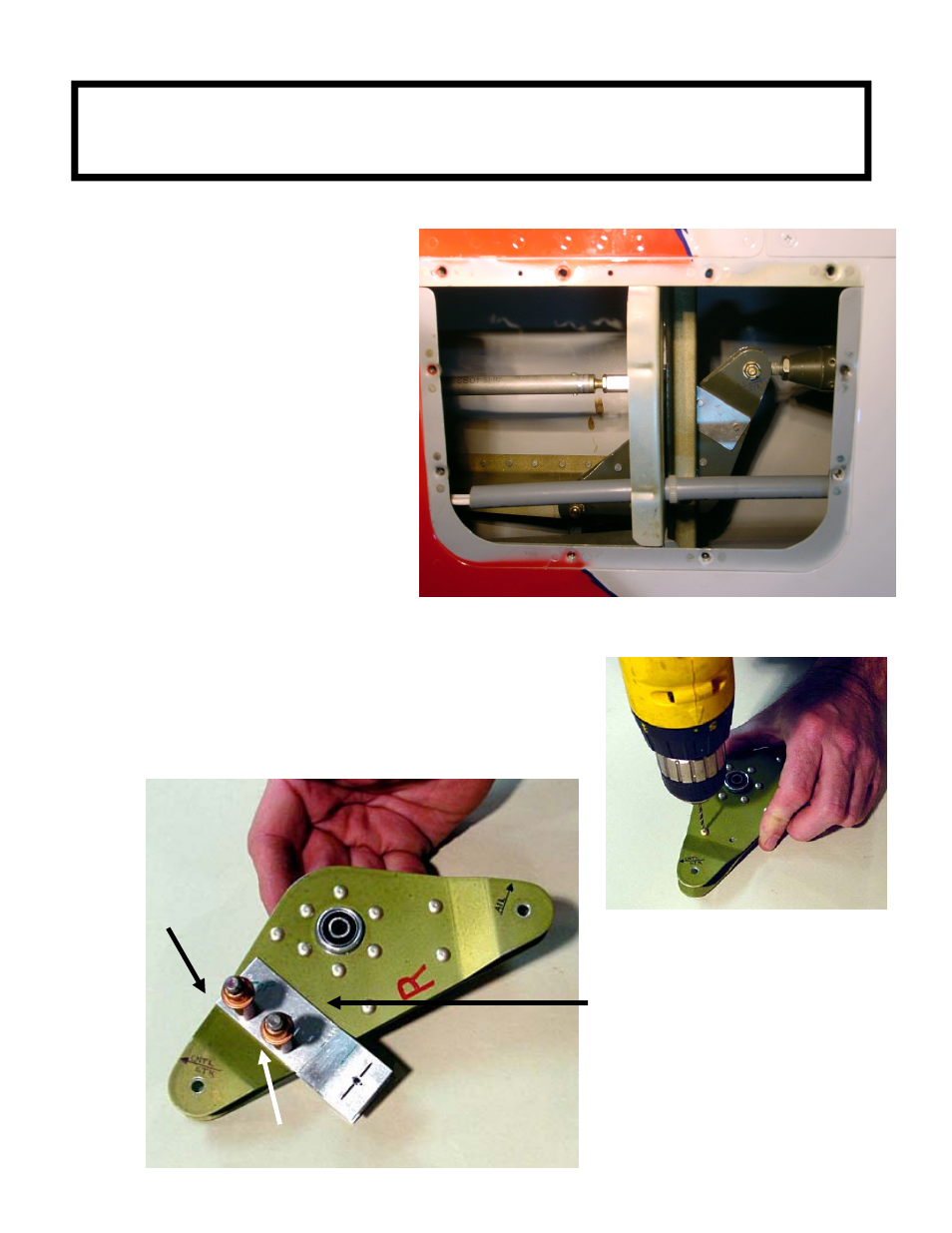 Step 1, Step 2 | Trio Avionics Wing Servo Mount Installation for RV-4 and RV-6 User Manual | Page 2 / 11