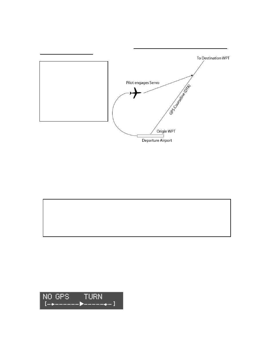 No gps, Turn | Trio Avionics EZ Pilot - v 2.3 User Manual | Page 23 / 42