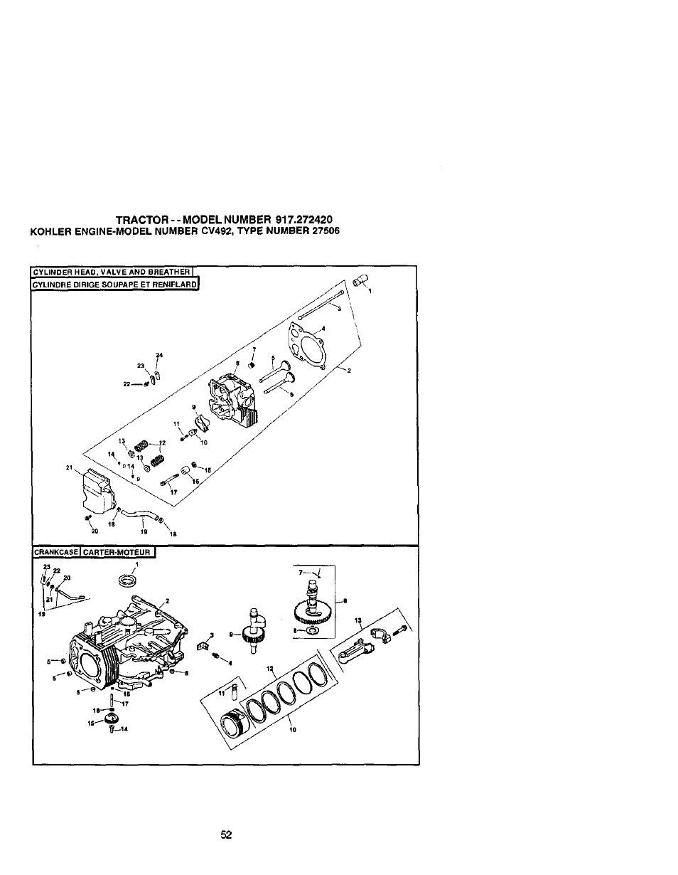 Craftsman 917.272420 User Manual | Page 52 / 64
