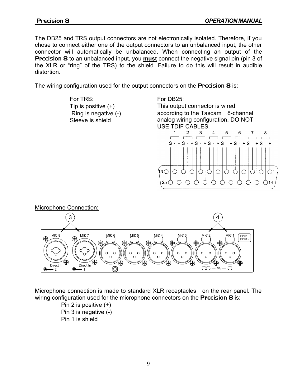 TRUE Systems PRECISION 8 User Manual | Page 9 / 18