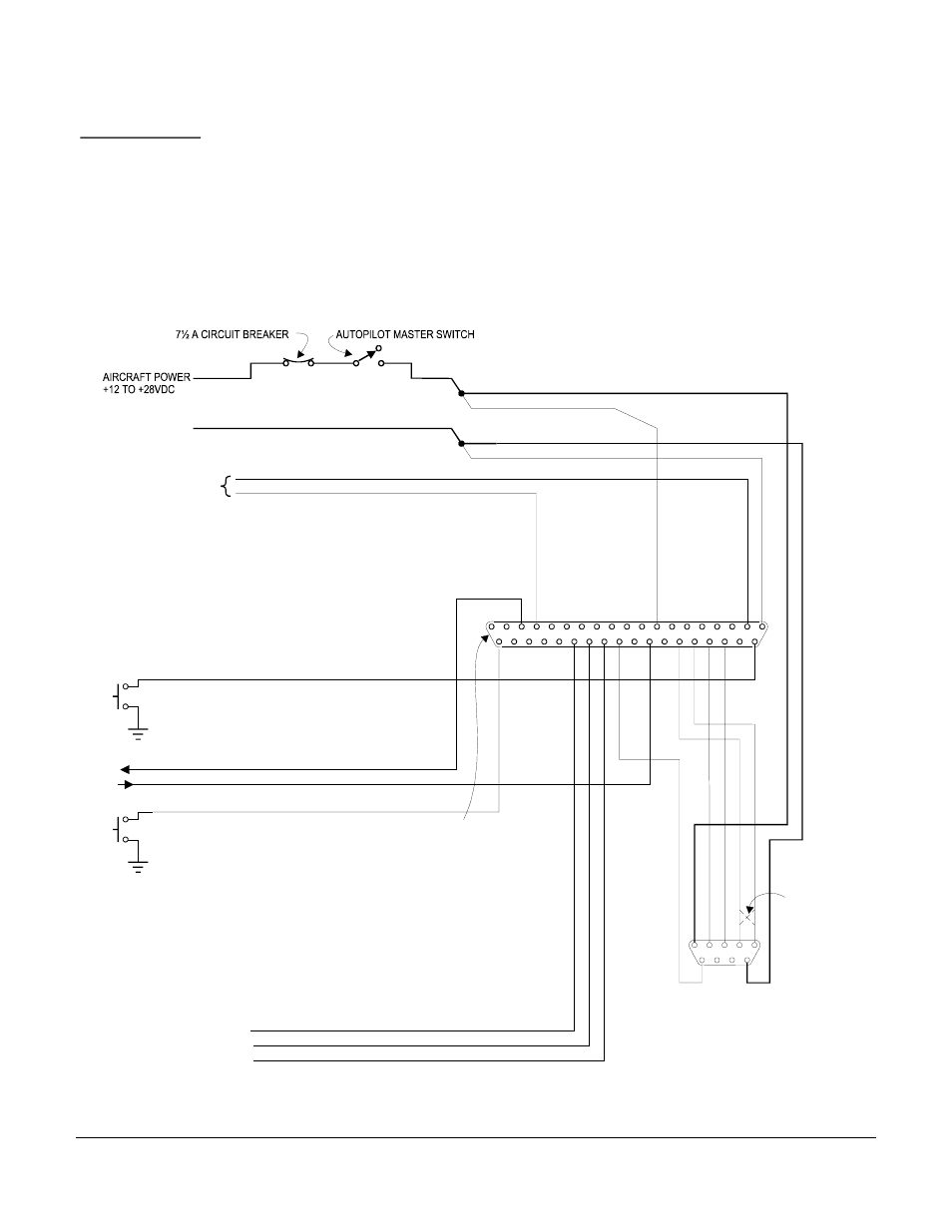 Digiflight 100 wiring diagram | TruTrak Digiflight Install Manual User Manual | Page 16 / 19