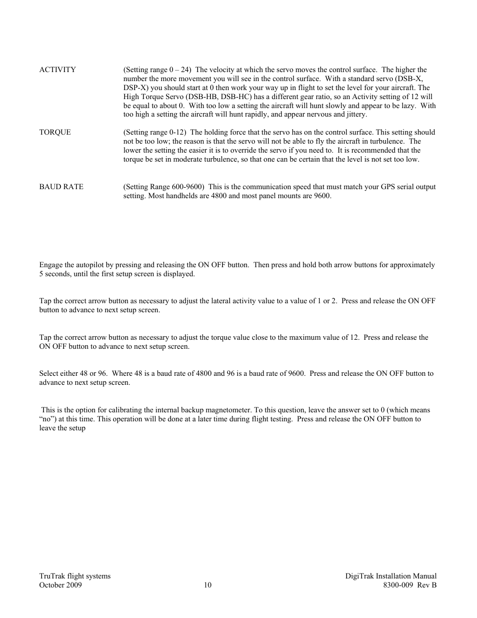 TruTrak Digitrak Install and User Guide User Manual | Page 12 / 20