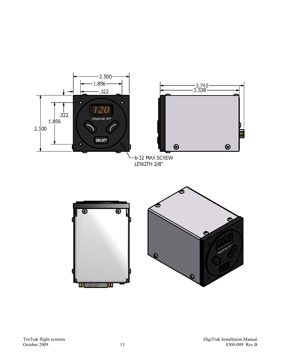 TruTrak Digitrak Install and User Guide User Manual | Page 15 / 20